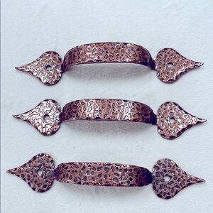 BOGO SALE Leopard Print Bronze Drawer Pulls